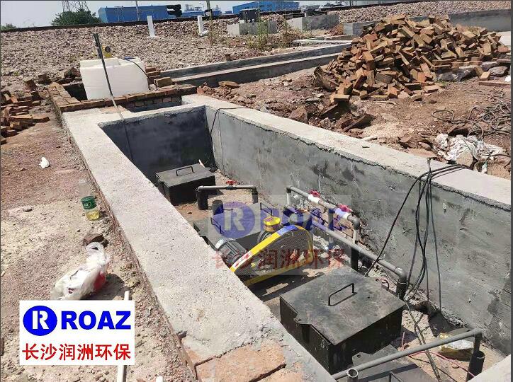 一體化生活污水處理設備在鐵路車站使用中！